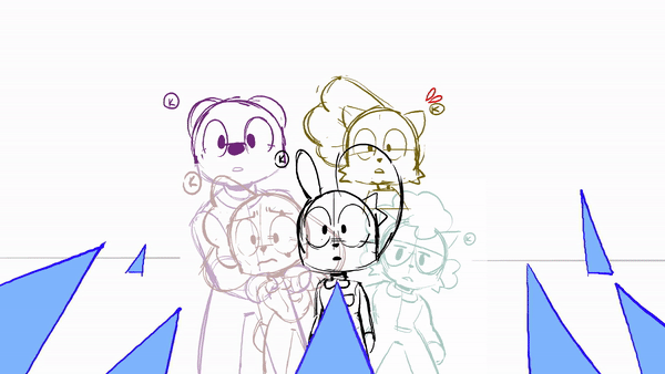 Rough Animation for "Bob's World #3"