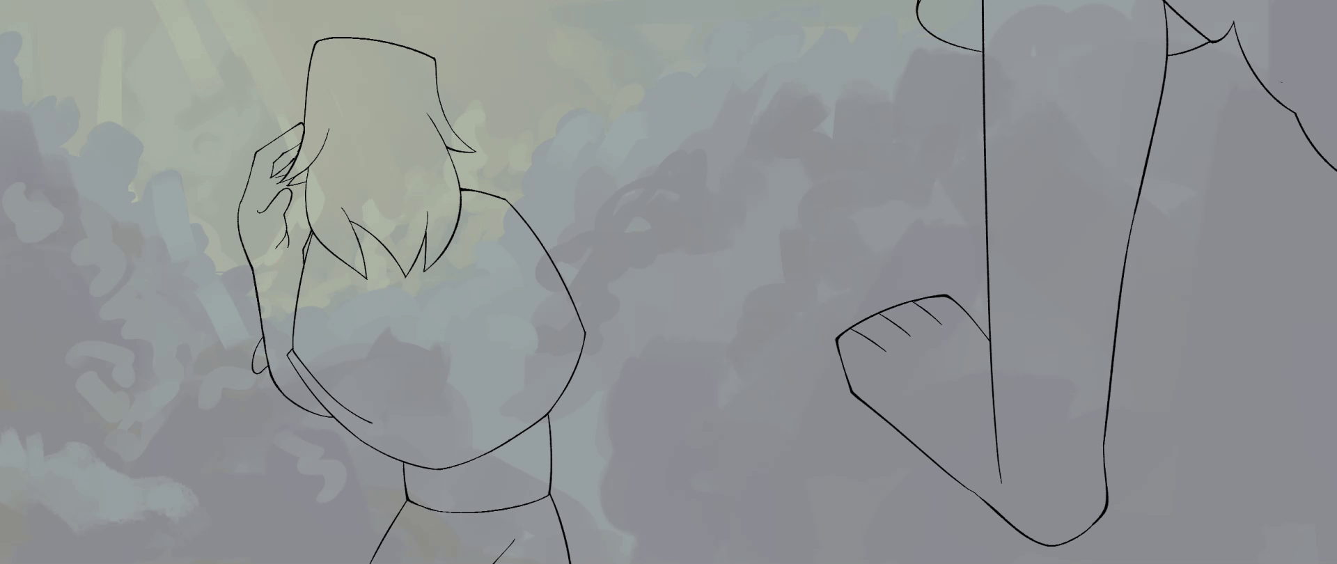 Into the Roots - Cleanup Animation for &quot;Into the Roots&quot; Short Film